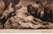 Van Dyck. Christ au Tombeau. Musée d'Anvers