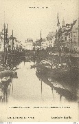Anvers en 1870, Le Canal St Pierre. - Actuellement l'Hôtel de la Douane