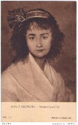 Goya y Lucientes. Portrait de Jeune Fille. Musée de Bruxelles