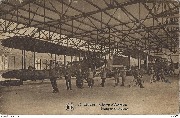 Evere Champ d'Aviation Hangar et Avions
