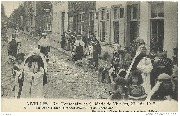 7eme Centenaire de Ste Marie de Nivelles,23 Juin 1913. Le Grand Bailli du Brabanr-Wallon et 2 échevins