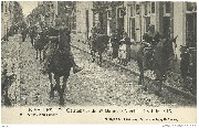 7eme Centenaire de Ste Marie de Nivelles,23 Juin 1913. Chevaliers à cheval