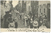 7eme Centenaire de Ste Marie de Nivelles,23 Juin 1913. Groupe des Béguines d'Oignies et Révérende Mère de Walcourt 