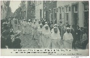 7eme Centenaire de Ste Marie de Nivelles,23 Juin 1913. Chanoines d'Oignies et Gilles de Walcourt leur prieur