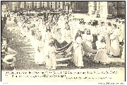 Averbode. Kroningsfeesten Aug. 1910. Koningin der Angelen - Reine des Anges