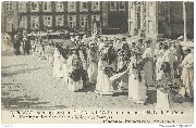 Averbode. Kroningsfeesten Aug. 1910. Koningin der Martelaren - Reine des Martyrs