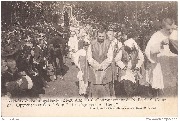 Averbode. Kroningsfeesten Aug. 1910. De Optocht naar den "Berg"- Cortège vers le " Berg"