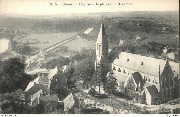Esneux. L'église et le plateau de Beaumont