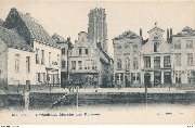 Malines. Cathedrale. Marché aux Poissons