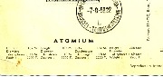 Atomium (vue de nuit) Verso edition détail
