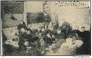 Episode de la guerre 1914 Dernière nuit dans une école à Gand