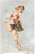 Gayac. Danseuse - Music-Hall - Dancing girl - Ballerina - Bailairina