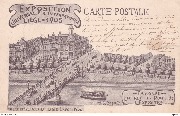 Exposition Universelle et Internationale de Liège 1905. Fragnée Entrée du pont 