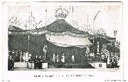 Liège 13 juillet 1913. La tribune royale