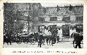 Liège 13 juillet 1913. La famille Royale. Arrivée à la gare