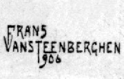 Frans Vansteenberghen 1906