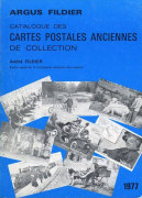 Argus Fildier 1977. Catalogue des CPA de collection