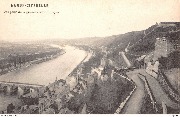 Namur-Citadelle. Vue prise de la grosse tour du Donjon