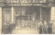 Liège Entreprises générales d'électricité G. Bauduin Ingénieur Rue de Fragnée, 173