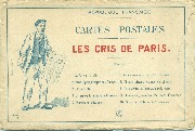 Les cris de Paris. Déposé J G Paris par Varé première série