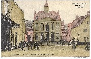 Andenne. Place du Perron et Hôtel de Ville