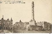 Louvain. Place des Martyrs - Monument des Combattants 1914-1918 - Leuven. Martelaarsplaats - Gedenkteken 1914-1918