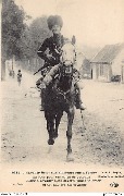 1914... Cavalier belge cité plusieurs fois à l'ordre du jour - Belgian cavalier cited several times