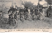 La Grande Guerre 1914-1915  Section de Motocyclistes belges en Flandre