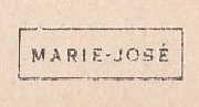 Marie-José - Knocke-Zoute - Chez Siska - Webert V. - Ed Heyst - N° 39 - DD. NB - pas écr (5-VIII-1920)