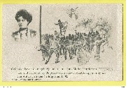 (VODW) Gedenkenis van de ongelukige martelares Juf. Marie-Henriette 's Heeren Levend verbrand op de praalwagen van de Maatschappij Léopold van Antwerpen den 15 Augustus 1902