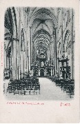 Bruges. Cathédrale du Saint-Sauveur, intérieur