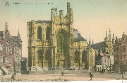 Louvain. Eglise St. Pierre. Portail Ouest