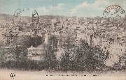 Kiosque - Verviers, Panorama et jardins de Harmonie - DD. Coul - 13-02-1925 - Emile Dumont - Edition Liège - Logo LEGIA