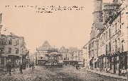 Kiosque - Nivelles, Grand' Place, Kiosque - DD. NB -10-07-1911 -Th Van den Heuvel - Editeur Brux - N° 102-9