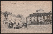 Kiosque - Roeselare, Groote Markt - DD. NB - 13-12-1918 - Strobbe-Hoormaert, Iseghem