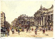 Bruxelles. Place de la Bourse