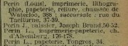 Louis extrait almanach de la ville de Bruxelles 1911