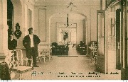 Spa - Hôtel de Laeken - coin du Hall et entrée salle manger