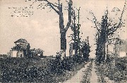 Ruines de Nieuport 1914-1918. La Gare et le Boulevard