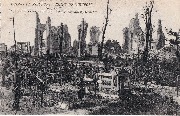 Ruines de Nieuport 1914-1918. L'Église et le Cimetière Militaire 2