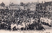 Poperinghe. Couronnement ND 1909 - Pendant la Messe Pontificale