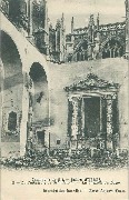 Campagne de 1914. Ruines d'Ypres. La Cathédrale Saint-Martin. La Chapelle du Doyen
