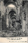 Campagne de 1914. Ruines d'Ypres. La cathédrale de Saint-Martin