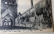 Campagne de 1914. Ruines d'Ypres. Halles d'Ypres - La Salle Pauwels