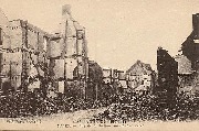 Campagne de 1914-1915. Ypres - Rue de la Station - Station Street