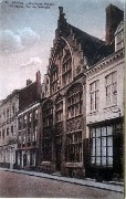 Ypres. Ancienne Maison gothique. Rue de Dixmude