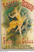 Folies Bergères Fleur de Lotus Ballet pantomime en 2 tableaux de M.Armand Silvestre