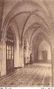 Abbaye de Maredret. Cloître entrée des parloirs