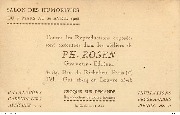 Salon des humoristes 1925. Ph Roosen