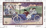 "L''Entente Cordiale" Auto-Camping L. VUITTON Franco British-Exhibition 1908